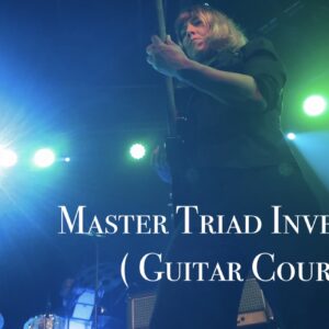 master triad inversions guitar course